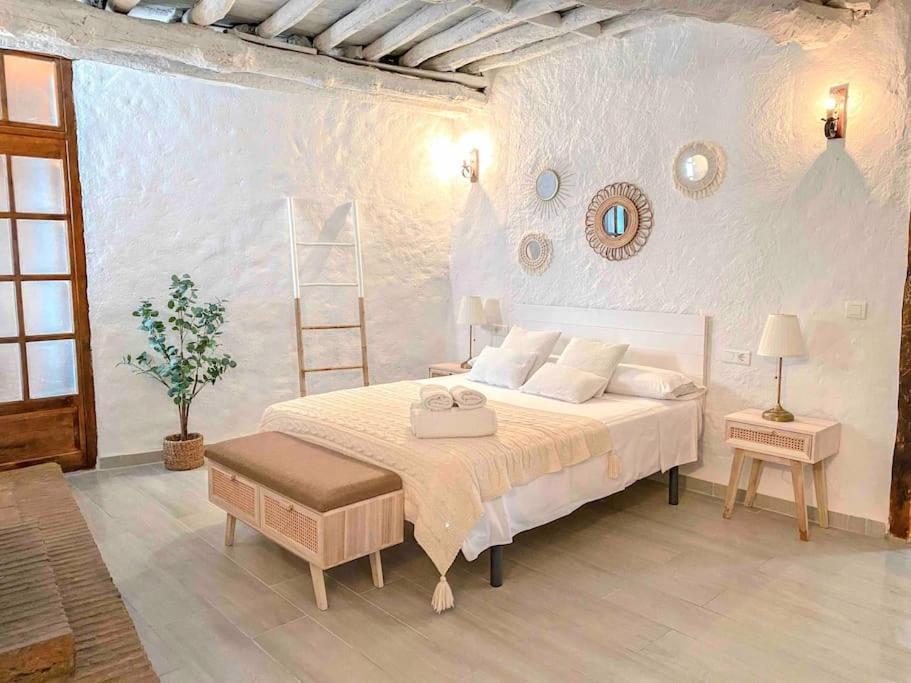 La Palmera. Casa Rural Con Piscina Privada. Benadalid Exterior photo
